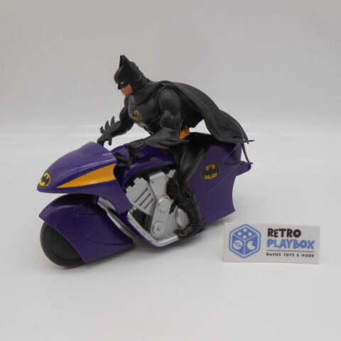 Batman auf Motorrad 1994 Super Wheelie Power Legends of Batman D.C. Comic