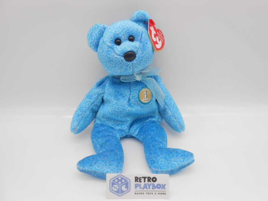 Beanie Baby Ty "Classy" Date of Birth 30. April 2001 Ohr-Tag