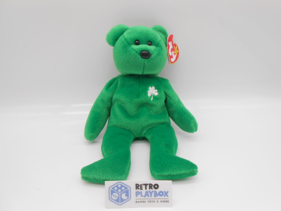 Beanie Baby Ty "ERIN" Date of Birth 17. März 1997 Ohr-Tag