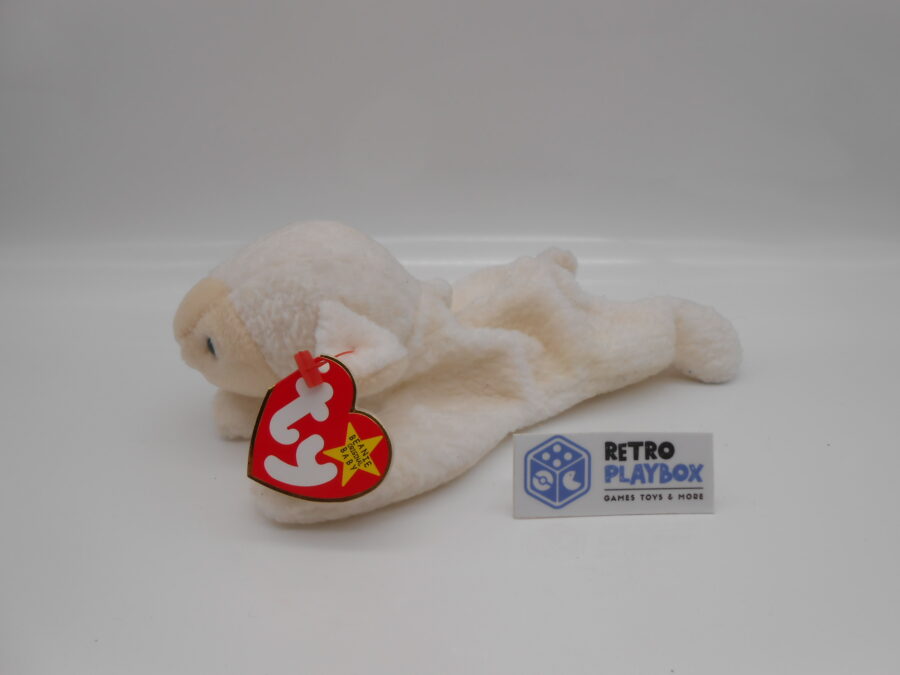 Beanie Baby Ty "FLEECE" Date of Birth 21. März 1996 Ohr-Tag