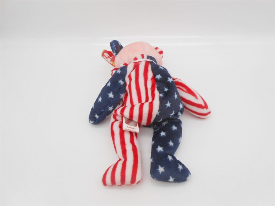Beanie Baby Ty "Spangle" Date of Birth 14. Juni 1999 Ohr-Tag