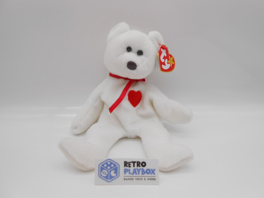 Beanie Baby Ty "Valentino" Date of Birth 14. Februar 1994 Ohr-Tag