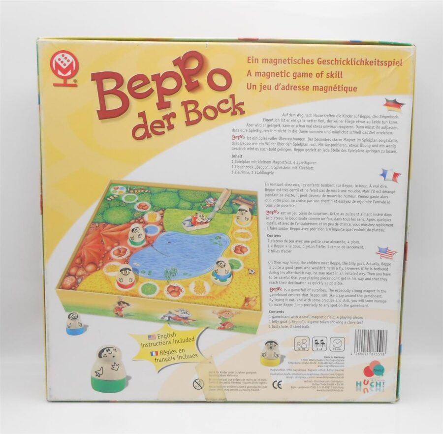 Beppo der Bock Kinderspiel des Jahres Magnetspiele vollständig