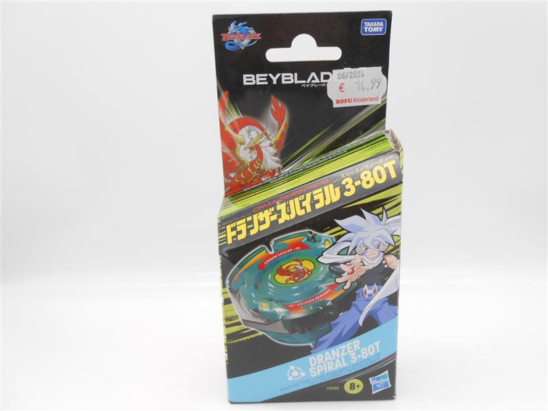 BEYBLADE Dranzer Spiral 3-80T Balance Hasbro 8+ Winder Launcher