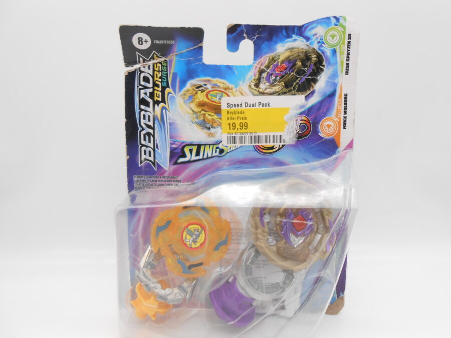 BEYBLADE X Speed Dual Pack D51/TS11-S & D20/TH07 Hasbro 8+