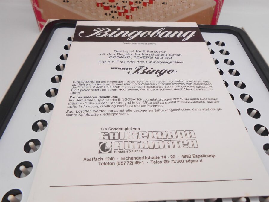 BINGOBANG Zum Geldspielgerät Merkur-Bingo Spiel Sonderspiel