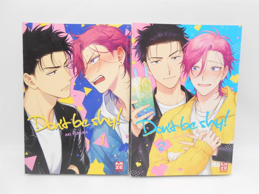 BL Boys Love Manga Don't Be Shy Band 1-2 Deutsch von Aki Yukura