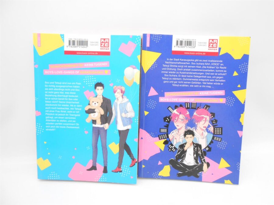 BL Boys Love Manga Don't Be Shy Band 1-2 Deutsch von Aki Yukura
