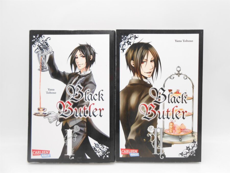 Black Butler Manga, Band 1-2, Carlsen Manga, Deutsche Ausgabe