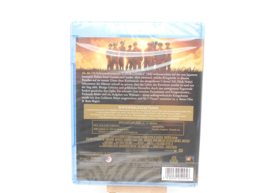 Blu-ray Der SCHMALE GRAT Terrence Malick Neu OVP