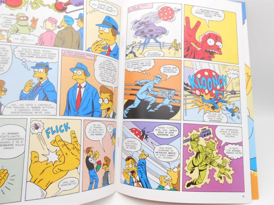 Bongo Comic 1994 Simpsons Radioactive Man Englisch Vintage