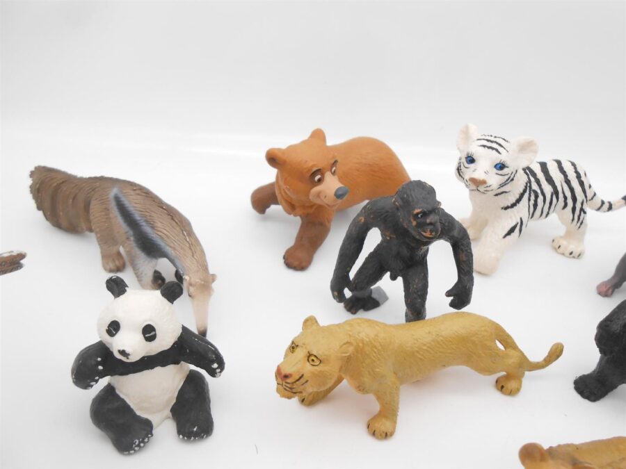 Bullyland 17 Vintage Figuren Set Tiere 90er Wildtiere Bundle