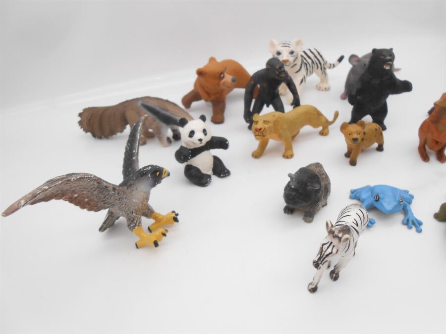 Bullyland 17 Vintage Figuren Set Tiere 90er Wildtiere Bundle