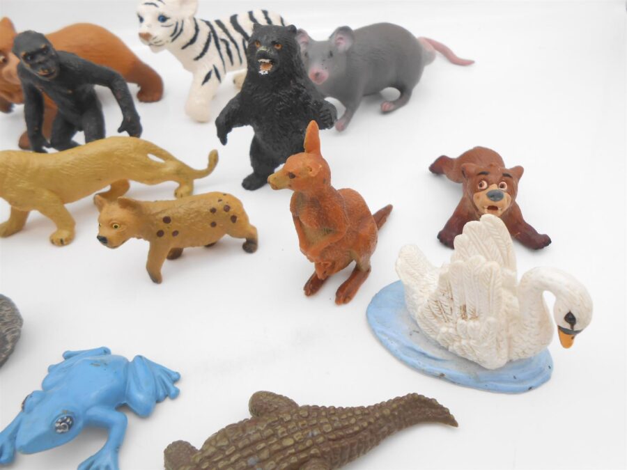 Bullyland 17 Vintage Figuren Set Tiere 90er Wildtiere Bundle