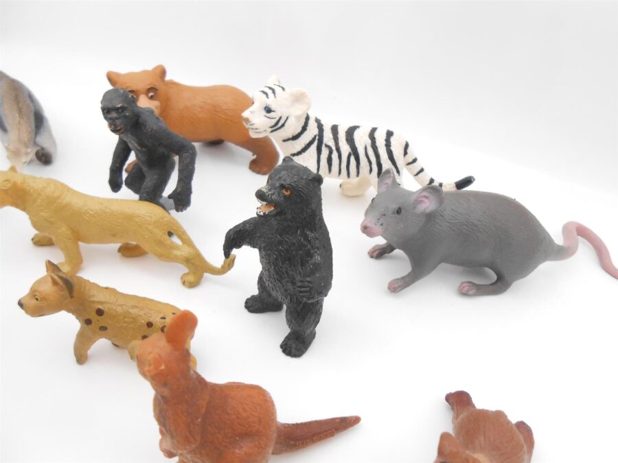 Bullyland 17 Vintage Figuren Set Tiere 90er Wildtiere Bundle