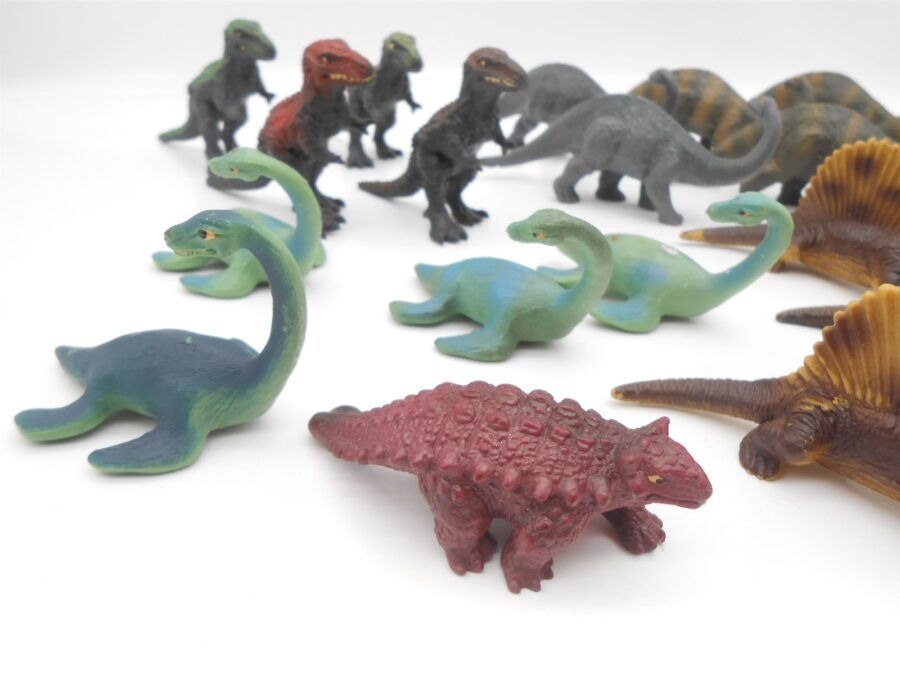 Bullyland Dinosaurier Konvolut 19 Stück ca. 6,5cm groß Dino Urzeit