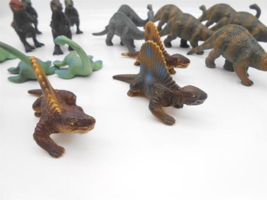 Bullyland Dinosaurier Konvolut 19 Stück ca. 6,5cm groß Dino Urzeit