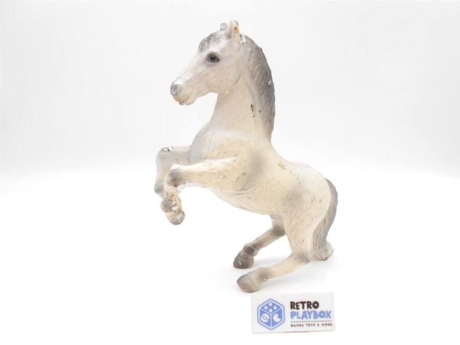 Bullyland Pferd Weiß Figur Vintage Größe 13x11cm