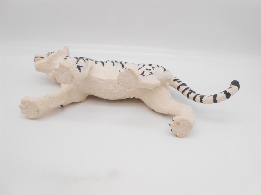Bullyland Weißer Tiger Vintage 10,5 x 23,5cm Top Zustand