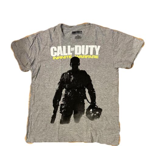 Call of Duty Infinite Warfare T-Shirt Fanshirt Merch Gr.L Grau Activision