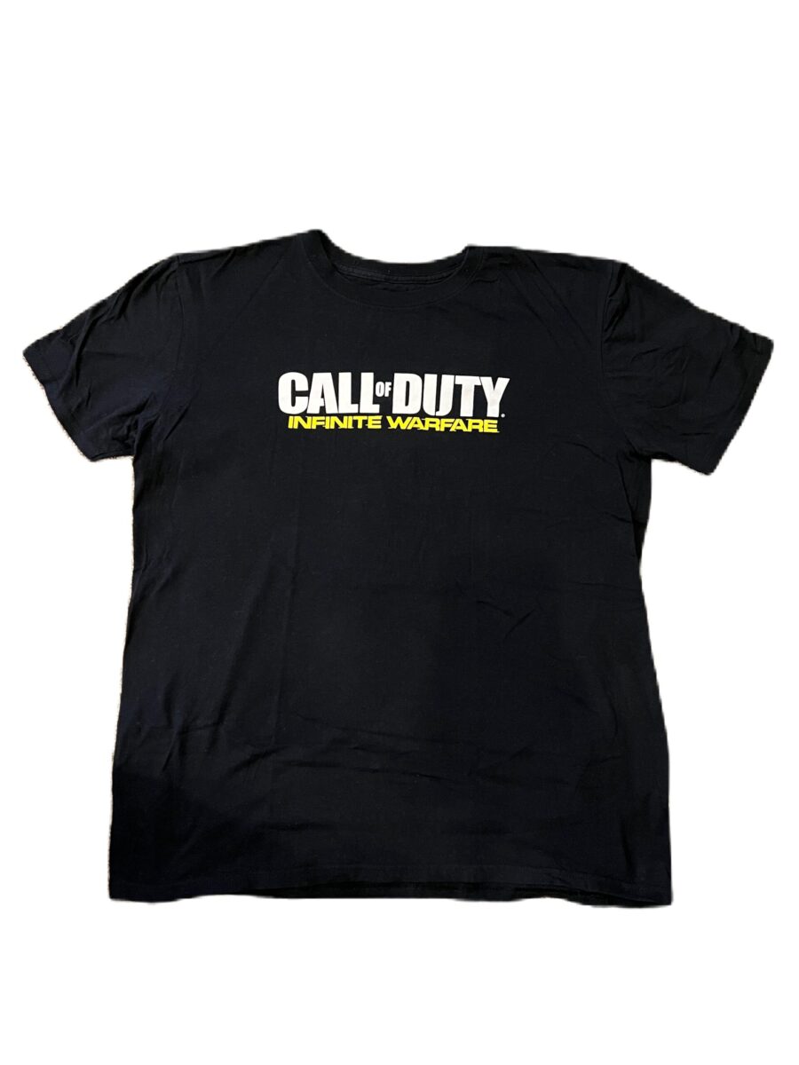 Call of Duty Infinite Warfare T-Shirt Merch Gr. L Schwarz Activision