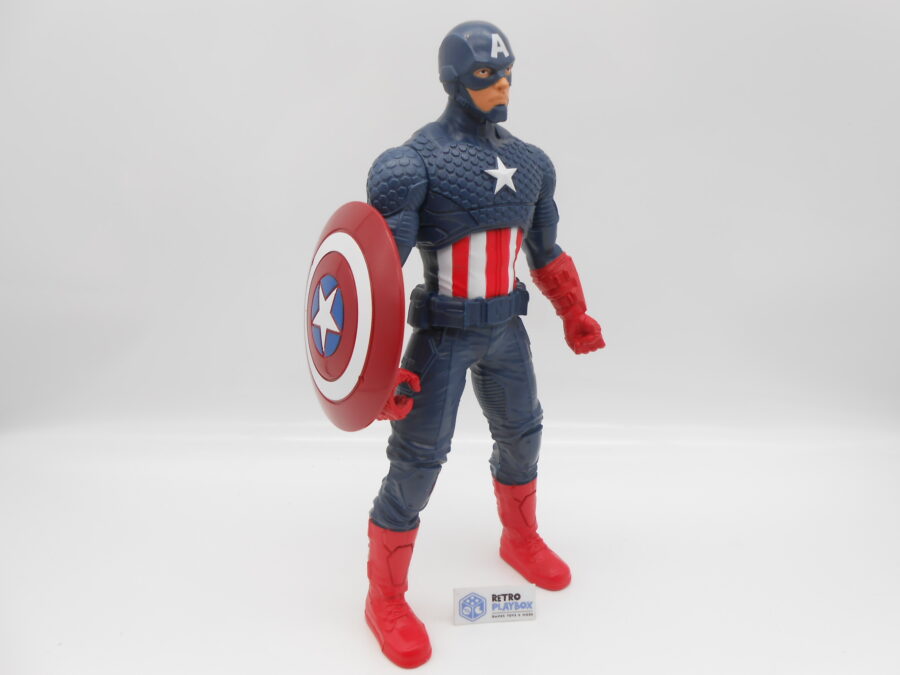 Captain America Actionfigur mit Schild Marvel 24cm Hasbro Spielfiguren