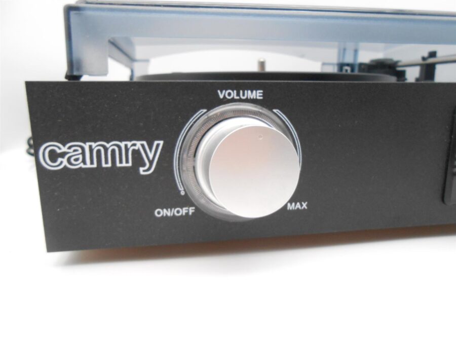 carmy CR1154 Plattenspieler Turntable + Kassettenspieler Schwarz