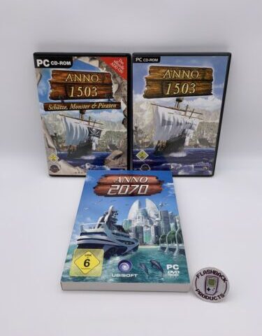 CD-Rom PC- Bundle: Anno 2070 + 1503 Zustand: Gut