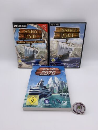 CD-Rom PC- Bundle: Anno 2070 + 1503 Zustand: Gut