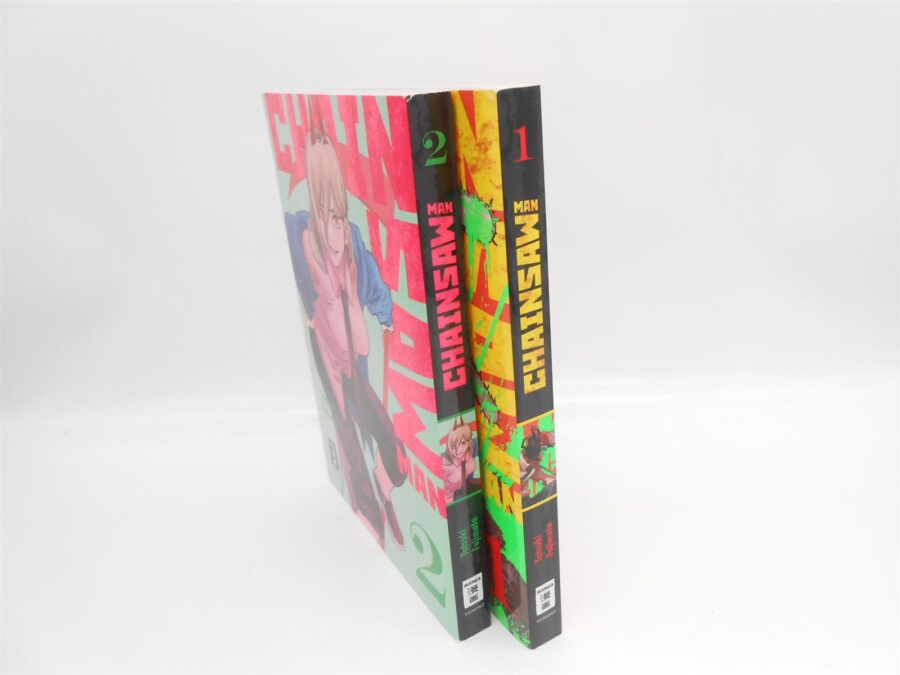 Chainsaw Man Band 1-2 Tatsuki Fujimoto Egmont Manga Deutsch