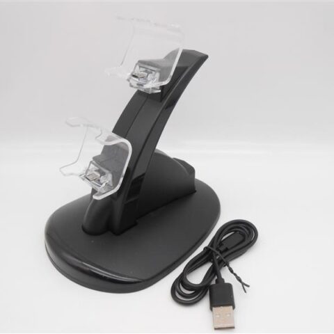 Charging Dock für Playstation 4 PS4 Dockingstation Schwarz