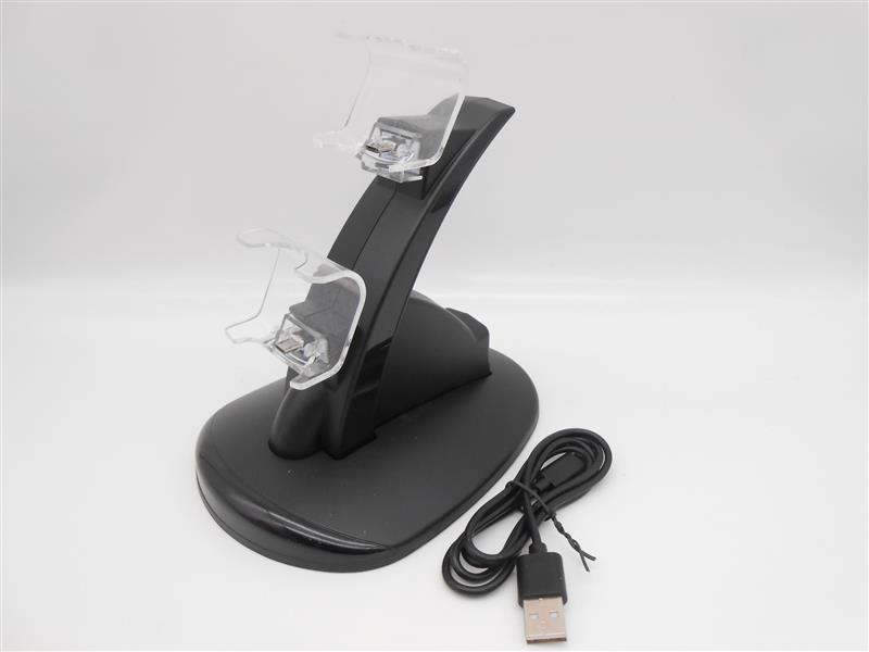 Charging Dock für Playstation 4 PS4 Dockingstation Schwarz