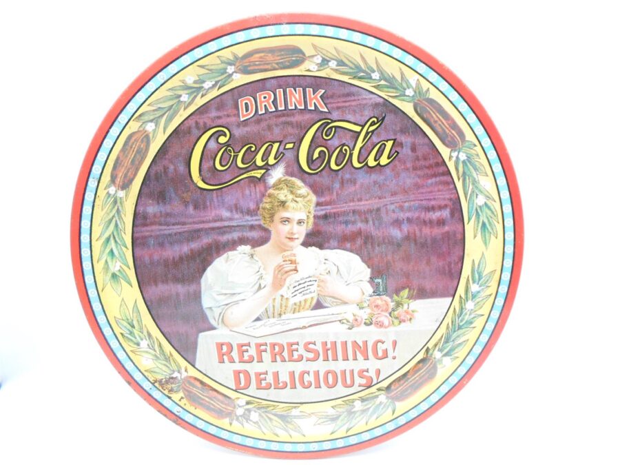 Coca Cola Sammlertablett zum 75-jährigen Jubiläum Metalltablett Limitiert