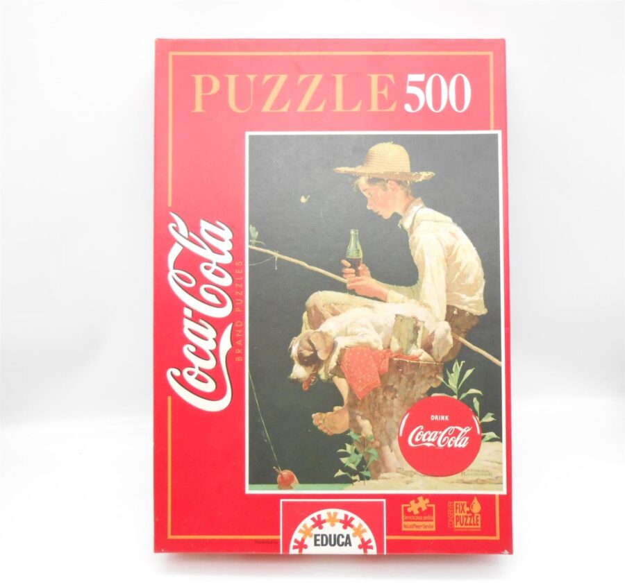 Coca Cola Vintage (2000) Puzzle Klassiker vollständig 500 Teile
