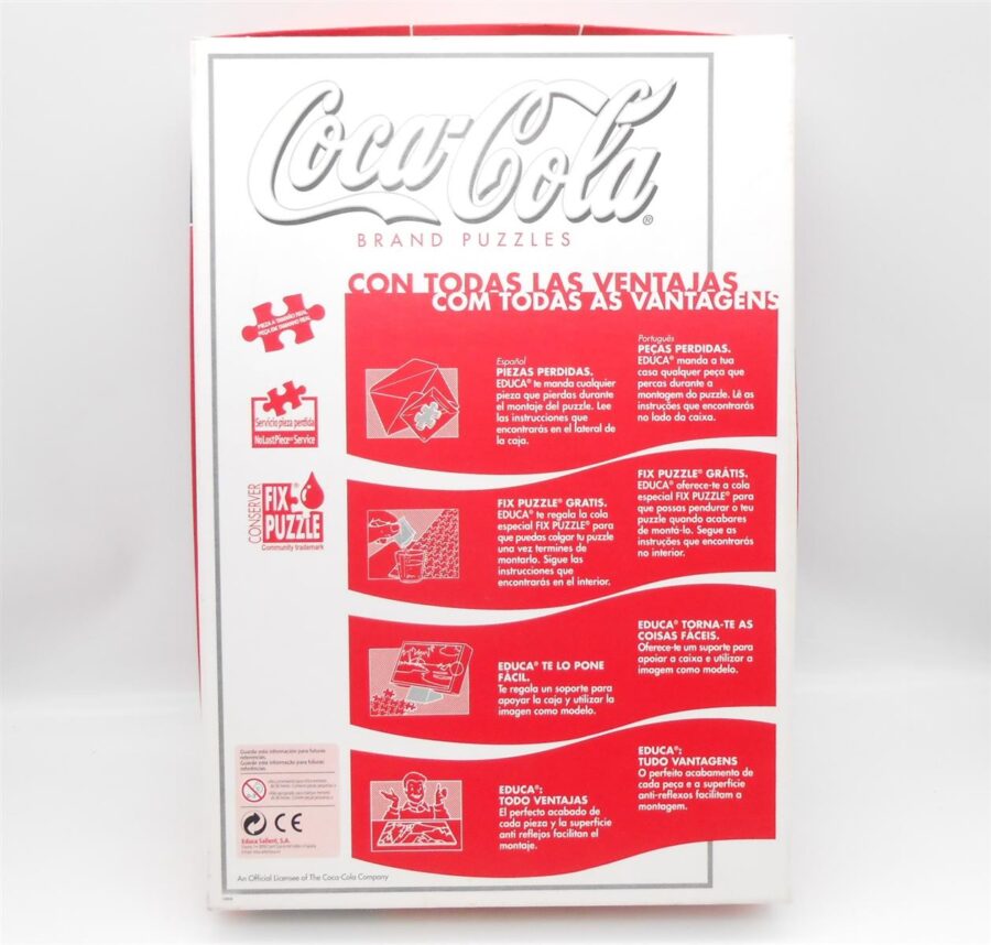 Coca Cola Vintage (2000) Puzzle Klassiker vollständig 500 Teile