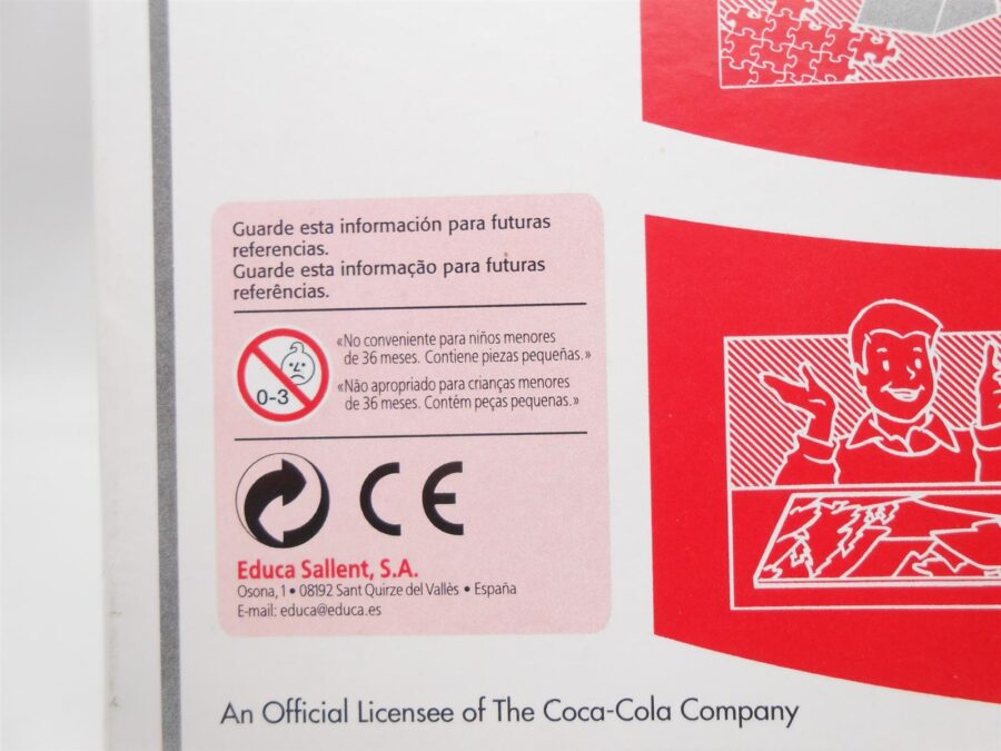 Coca Cola Vintage (2000) Puzzle Klassiker vollständig 500 Teile