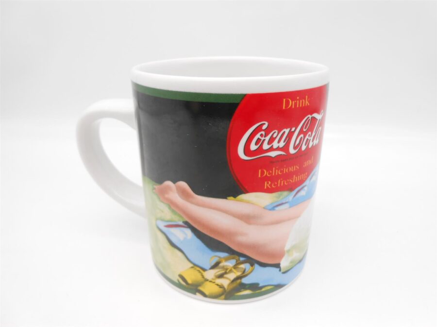 Coca Cola Vintage Tasse Kaffeetasse Delicious and Refreshing von 2003