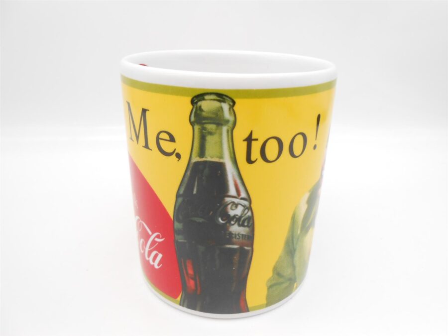 Coca Cola Vintage Tasse Kaffeetasse Drink Coca Cola Me, too von 2003