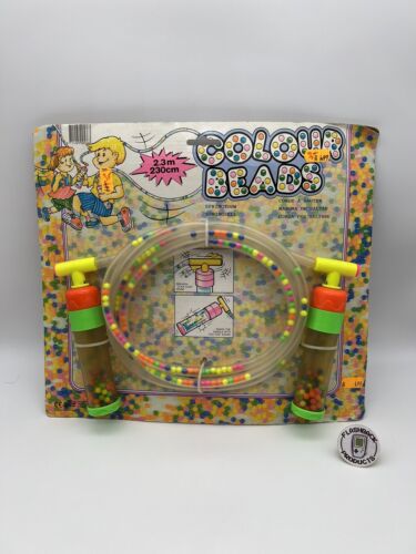 Colour Beads Springseil Vintage Retro 80er 90er NEU OVP