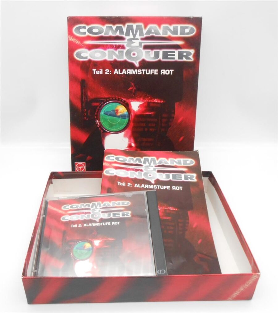 Command & Conquer PC 3x OVP 3x Anleitung CD nur bei Teil2 Vintage 90er