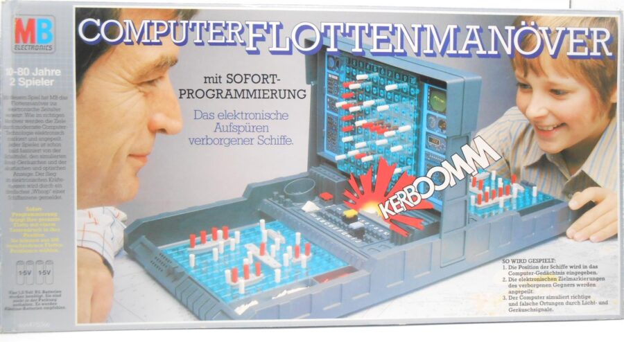 Computer Flottenmanöver MB Electronics 80er Jahre unvollständig