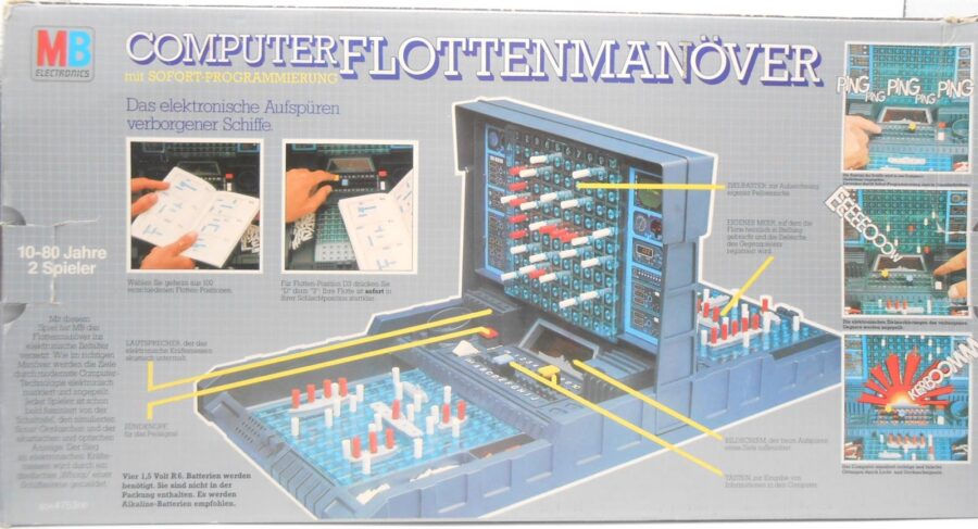 Computer Flottenmanöver MB Electronics 80er Jahre unvollständig