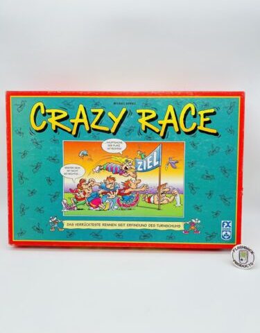 Crazy Race Rennen Gesellschaftsspiel Brettspiel Kinderspiel Rare