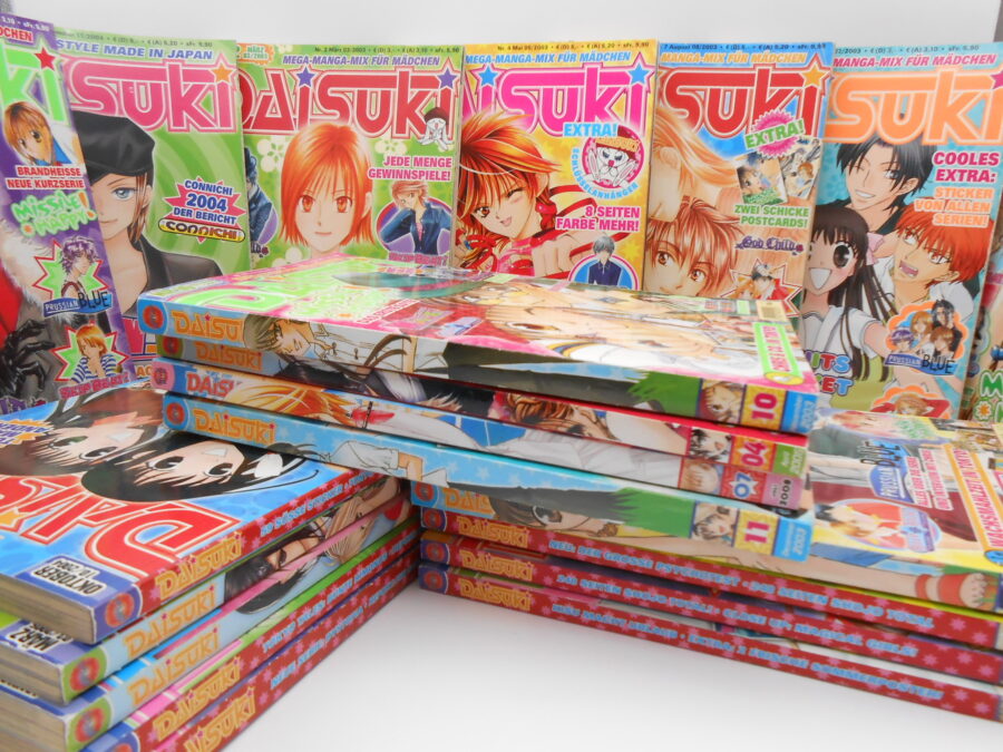 Daisuki Manga für Mädchen Bundle 21 Stück! Carlsen Comics Kult 2000er