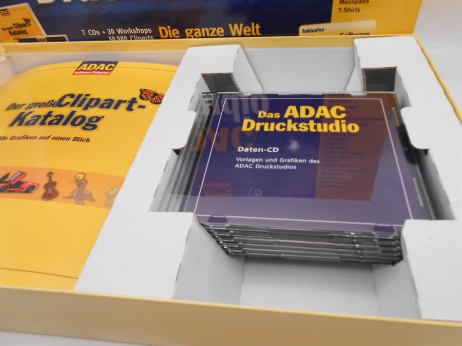 Das ADAC - Druckstudio Kreativ Die ganze Welt des Druckens 1CD fehlt