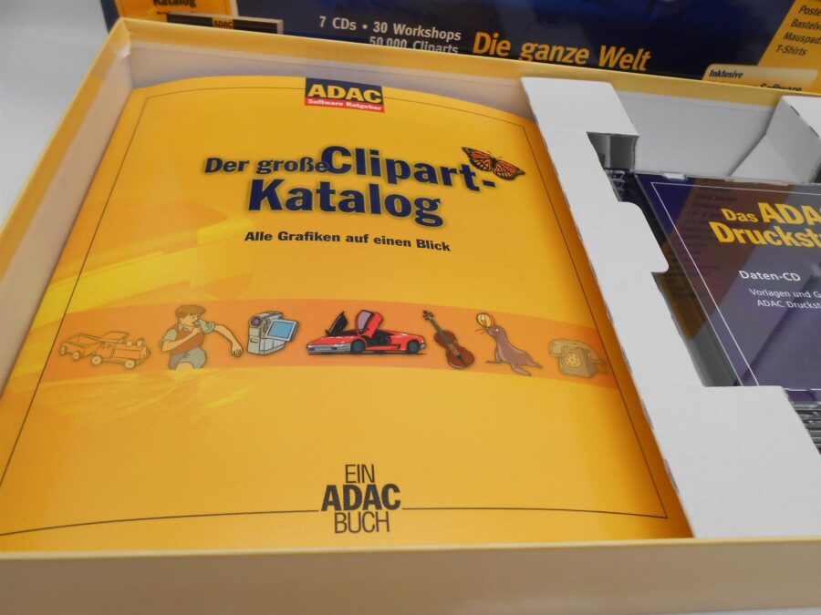 Das ADAC - Druckstudio Kreativ Die ganze Welt des Druckens 1CD fehlt
