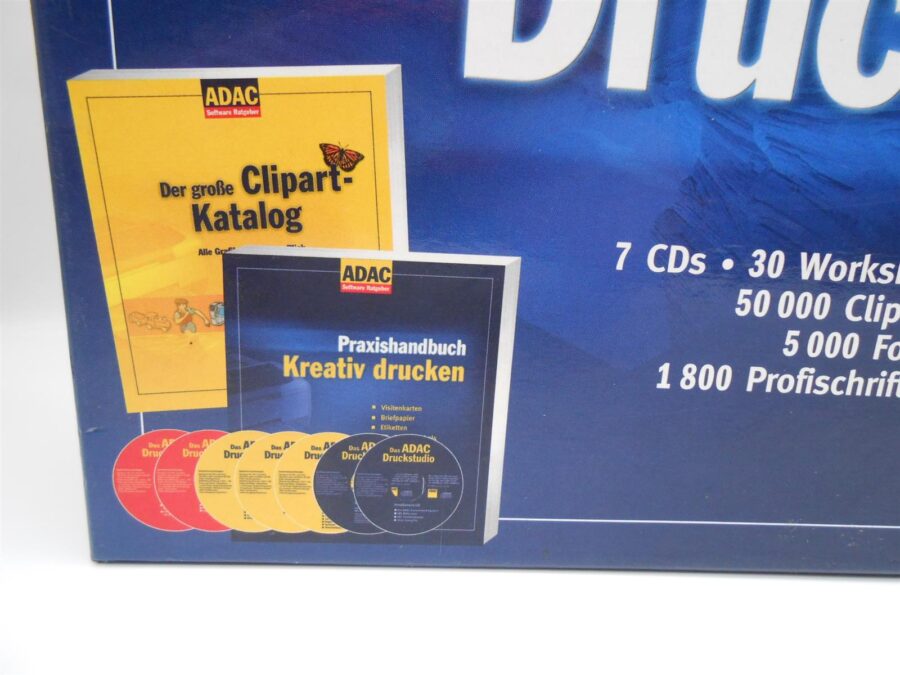 Das ADAC - Druckstudio Kreativ Die ganze Welt des Druckens 1CD fehlt