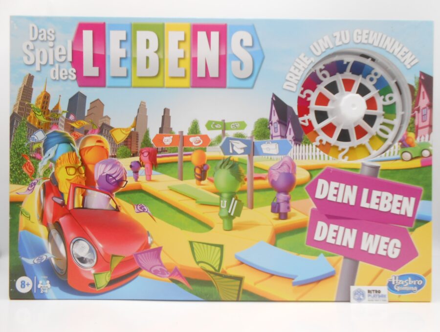 Das Spiel des Lebens - dein Leben dein Weg ab 8Jahren 2-4 Spieler Hasbro
