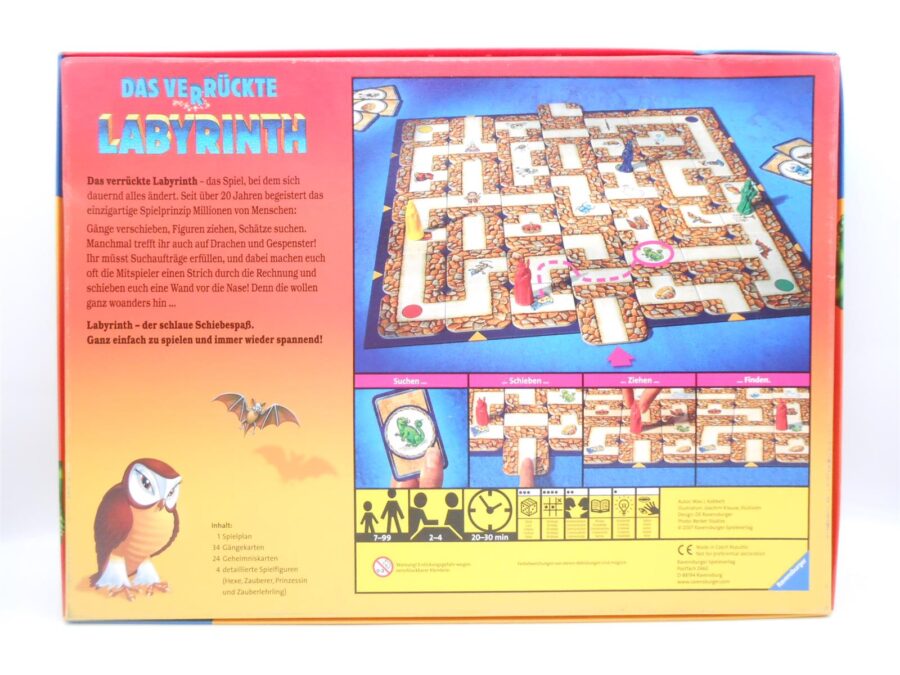 Das Verrückte Labyrinth Brettspiel 2007 Ravensburger vollständig