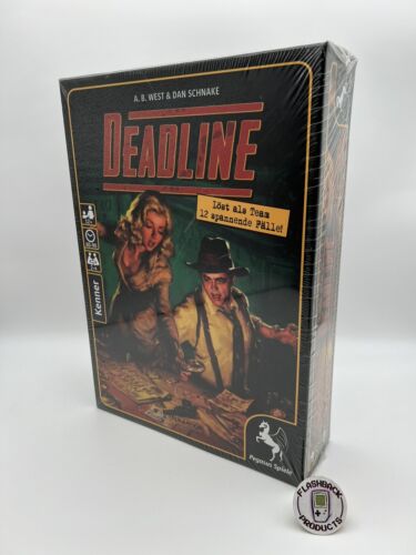 Deadline (Spiel) Pegasus Spiele 57400G NEU&OVP